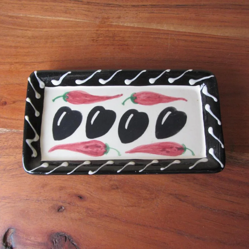 3 for $24 - debby segura for crate & barrel 430-978 1999 italy plate (W6354)